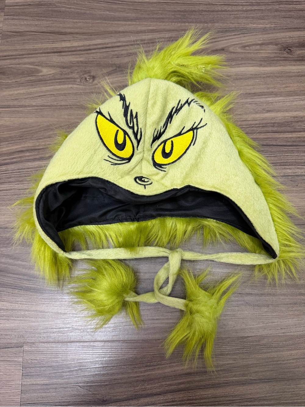 Dr Seuss Grinch plush hat holiday Christmas Halloween dress up